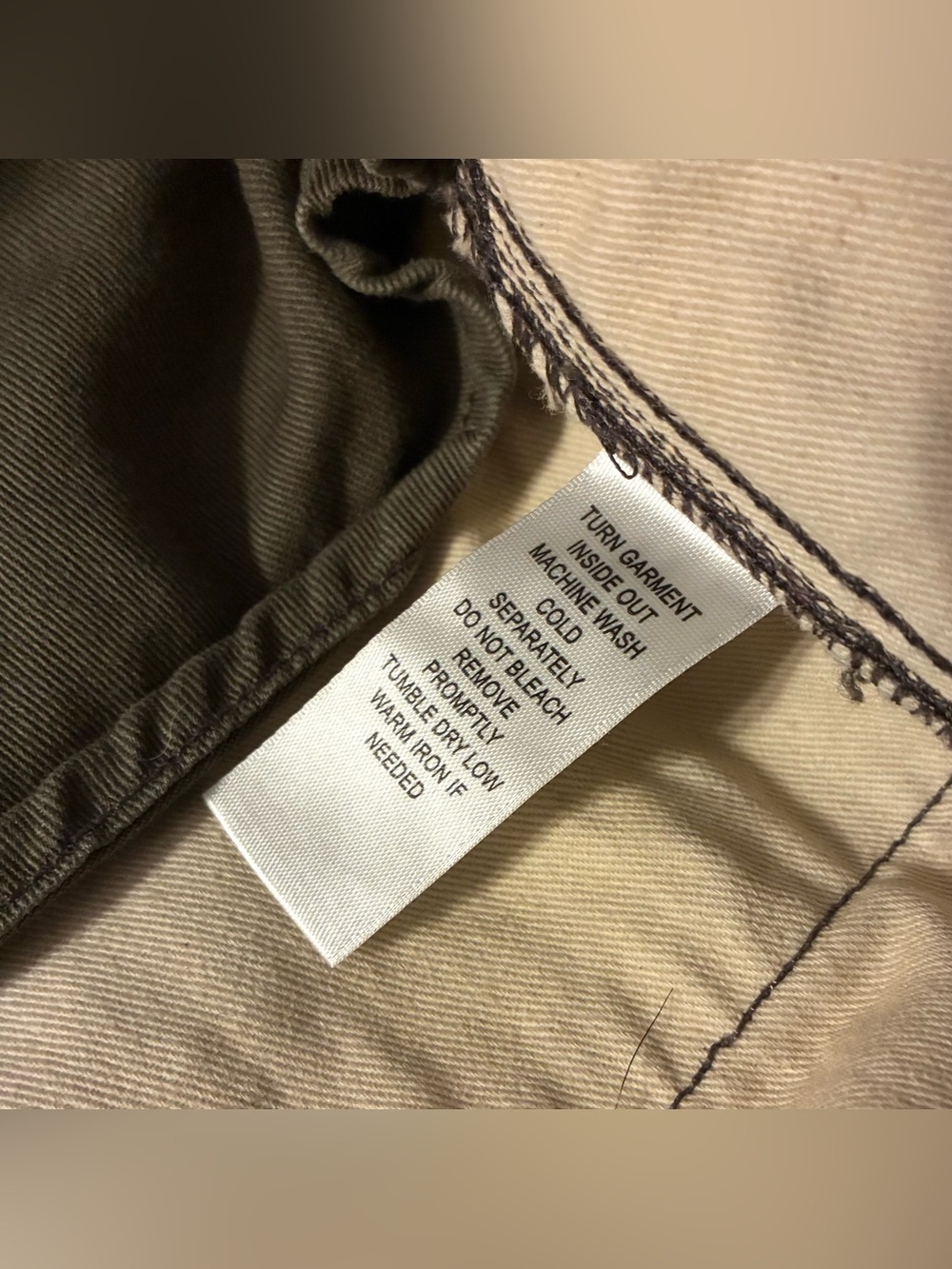 DOUBLE RL RALPH LAUREN RRL SELVEDGE CANVAS PANTS- 34X34 - Picture 9 of 13